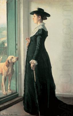 Portrait of my Wife, Michael Ancher